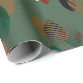 ミッドセンチュリークリスマスデザイン ラッピングペーパー (ロールコーナー)