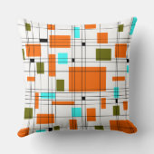 ミッドセンチュリーグリッド クッション (裏面)