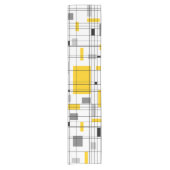 ミッドセンチュリーグリッド ショートテーブルランナー (正面)