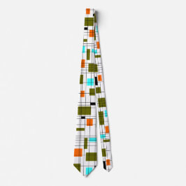 ミッドセンチュリーグリッド ネクタイ