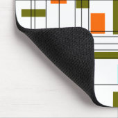 ミッドセンチュリーグリッド マウスパッド (コーナー)