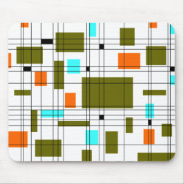 ミッドセンチュリーグリッド マウスパッド