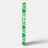 ミッドセンチュリーグリーンオギー幾何学クリスマス Case-Mate iPhoneケース (裏面 / 右)