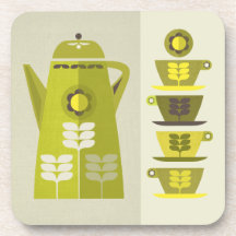 ミッドセンチュリーコーヒーポットコースター