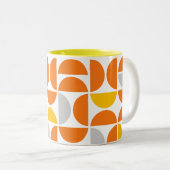 ミッドセンチュリーサニータイル ツートーンマグカップ (正面右)