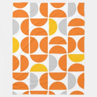 ミッドセンチュリーサニータイル フリースブランケット