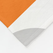 ミッドセンチュリーサニータイル フリースブランケット (角)