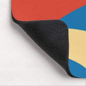 ミッドセンチュリーサハラ砂漠モダンウォールアート マウスパッド (コーナー)