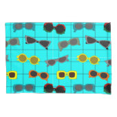 ミッドセンチュリーサングラスモダンズ 枕カバー (正面)