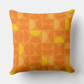 ミッドセンチュリーサンセットタイル装飾用クッション クッション (裏面)