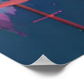 ミッドセンチュリーサンタクロース – Ken Gage Surreal Art ポスター (角)