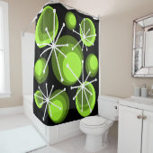 ミッドセンチュリーサークルスターバストシャルトゥルーズ シャワーカーテン (インサイチュ)