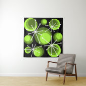 ミッドセンチュリーサークルスターバストシャルトゥルーズ タペストリー (インサイチュ)