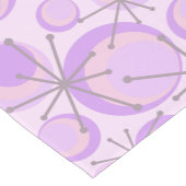 ミッドセンチュリーサークルスターバストラベンダー ショートテーブルランナー (コーナー)