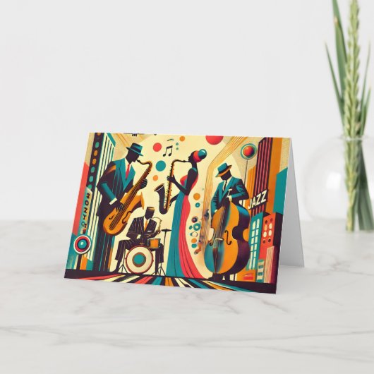 ミッドセンチュリージャズエイジカルテット カード (正面)