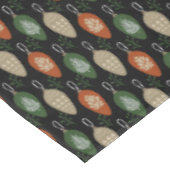 ミッドセンチュリースカンジナビアオーナメントメディア テーブルクロス (アングル)