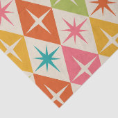 ミッドセンチュリースターバストオンカラフルレトロダイヤモンド 薄葉紙 (詳細)