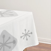 ミッドセンチュリースターバストダイヤモンドライトグレー テーブルクロス (インサイチュ)
