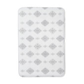 ミッドセンチュリースターバストダイヤモンドライトグレー バスマット (正面縦)