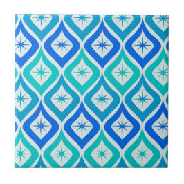 ミッドセンチュリースターブルートゥークイズオーギー タイル