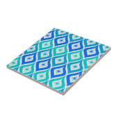 ミッドセンチュリースターブルートゥークイズオーギー タイル (側面)