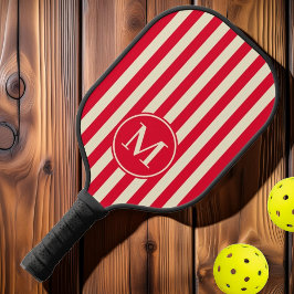 ミッドセンチュリーストライピングさくらんぼピンクモノグラムを選ぶ ピックルボールラケット