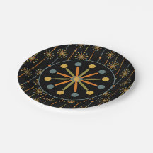 ミッドセンチュリーストライプスターバストカスタムカラーSVG