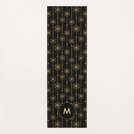 ミッドセンチュリーストライプスターバストカスタムカラーSVG ヨガマット