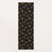 ミッドセンチュリーストライプスターバストカスタムカラーSVG ヨガマット (裏面)