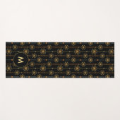 ミッドセンチュリーストライプスターバストカスタムカラーSVG ヨガマット (正面(横))