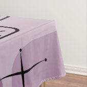 ミッドセンチュリースプモダンートニクモーヴ テーブルクロス (インサイチュ)