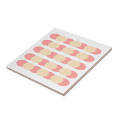 ミッドセンチュリースポットプリントデザインセラミック タイル (側面)