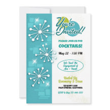 ミッドセンチュリースポモダンットニック婚約パーティ