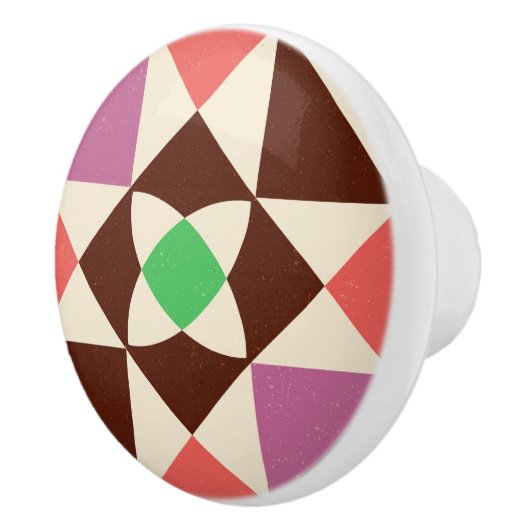 ミッドセンチュリータイル – 60年代 セラミックノブ (右)