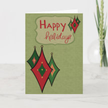 ミッドセンチュリーダイヤモンドオーナメント