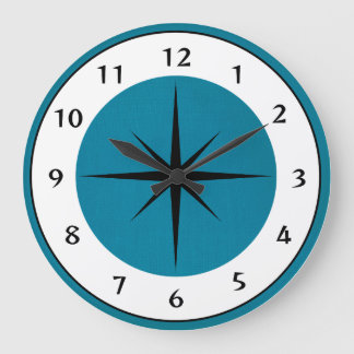 ミッドセンチュリーデザイン時計 ラージ壁時計