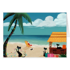 ミッドセンチュリーデザイン – 子猫とサンタ