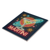 ミッドセンチュリーネオンマルティニ徴候 タイル (側面)