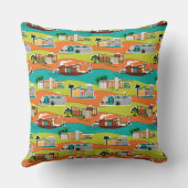 ミッドセンチュリーハウズモダン装飾用クッション クッション (裏面)