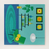 ミッドセンチュリーハモダンウス ジグソーパズル (横)