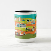 ミッドセンチュリーハモダンウス マグカップ (中央)