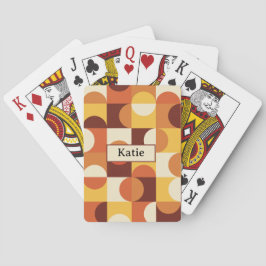 ミッドセンチュリーハーフサークル黄色オレンジ色の名前 トランプ