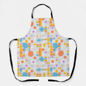 ミッドセンチュリーバウハウスアーキテクトスタイルアヴァンギャルド エプロン (正面)