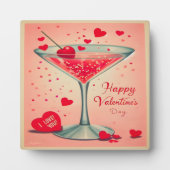 ミッドセンチュリーバレンタインマルティーニカクテル フォトプラーク (正面)