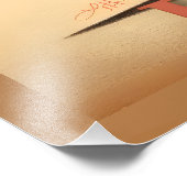 ミッドセンチュリーバレンタイン踊りカップルとマルティーニ フォトプリント            (角)