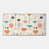 ミッドセンチュリーパターン デスクマット (正面)