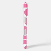 ミッドセンチュリーピンクのタイル Case-Mate iPhoneケース (裏面 / 右)