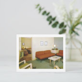 ミッドセンチュリーファニチャールームインテリアレトロ ポストカード (スタンド正面)