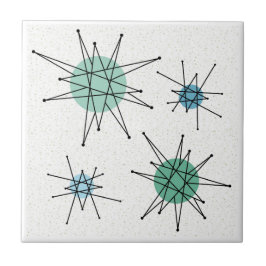 ミッドセンチュリーフランシスコスターバスト6 タイル