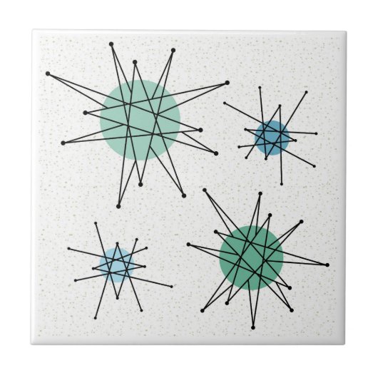 ミッドセンチュリーフランシスコスターバスト6 タイル (正面)